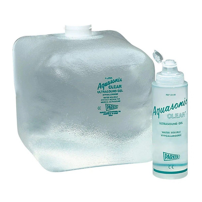 Parker Aquasonic Clear echogel – twee verpakkingsformaten