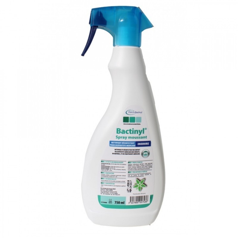 Bactinyl® odorless or perfumed foaming spray