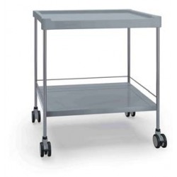 Double medical trolley - 900 x 630