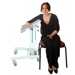 Mobiele houder voor flat-panel detector