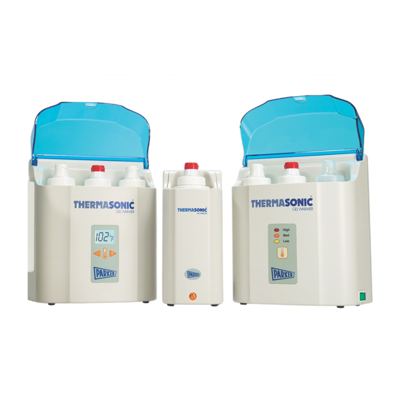 Parker Thermasonic echogelverwarmer – modellen voor 1 fles en 3 flessen