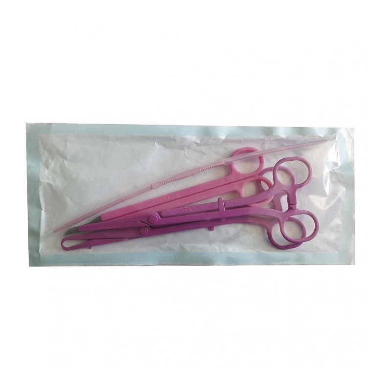 Sterilet installation set