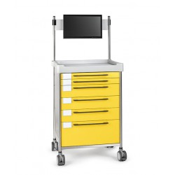 Eenvoudige medische trolley - 640 x 480