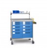 Double medical trolley - 900 x 630