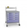 Double medical trolley - 900 x 630