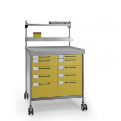 Double medical trolley - 900 x 630