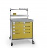 Double medical trolley - 900 x 630