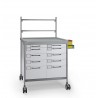 Double medical trolley - 900 x 630