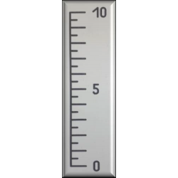 Règle de radiologie en PVC 1
