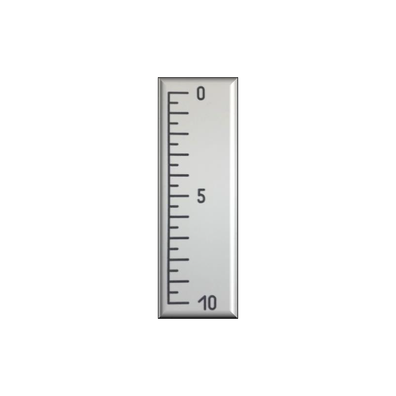 X-ray liniaal 1 PVC