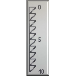 X-ray liniaal 2 PVC