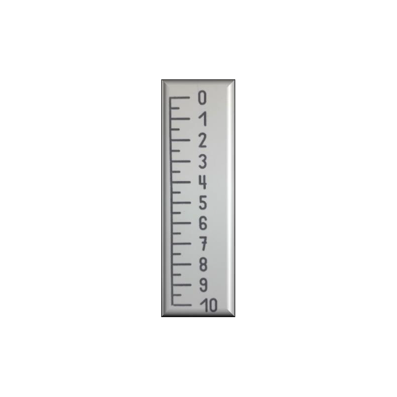 Règle de radiologie en PVC 3