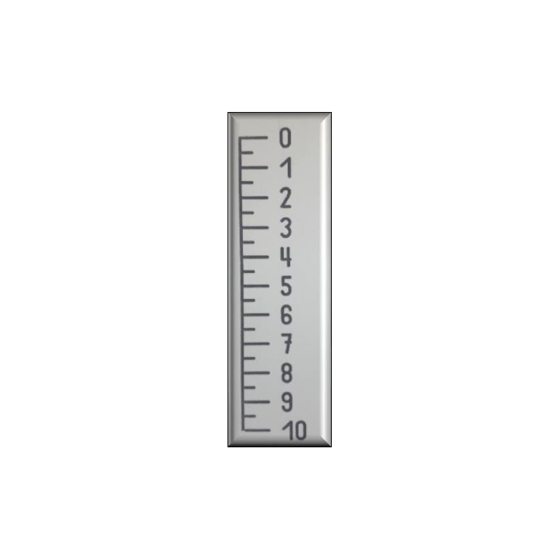 X-ray ruler 3 PVC