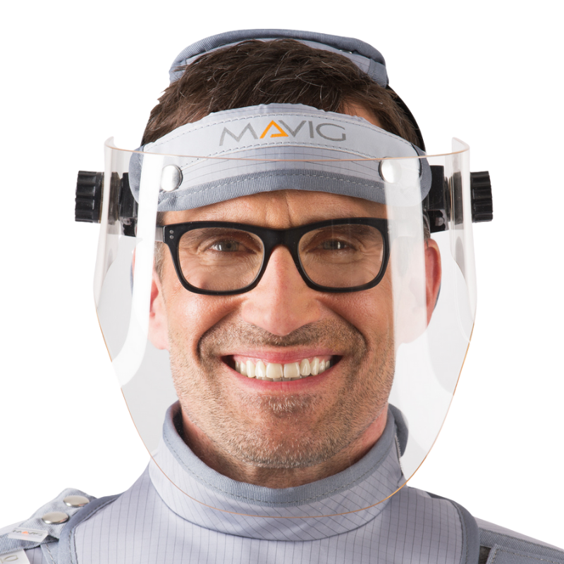 X-ray protective visor Mavig BRV500
