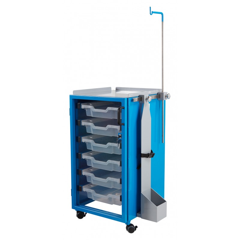 Chariot utilitaire verrouillable