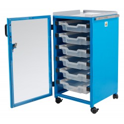 Chariot utilitaire verrouillable
