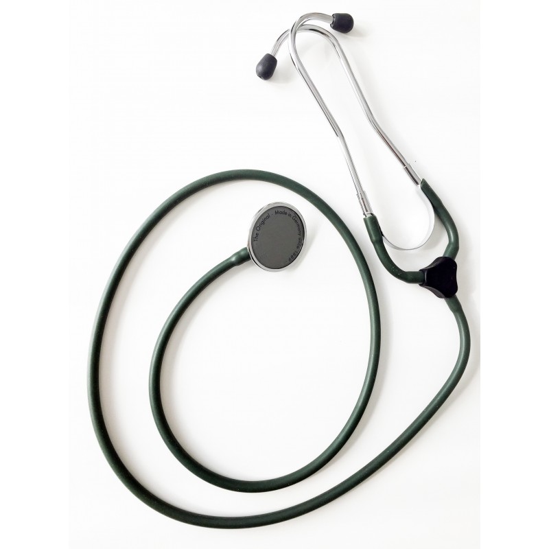 Non-magnetic stethoscope (extended tubing)