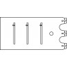 MICROSCOPE DRAPE STERILE FOR ZEISS MD ET CLEARLENS 117 X 267 CM