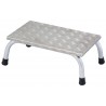 Non-magnetic aluminum steps for MRI rooms