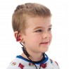 Pneumatische hoofdheadset voor MRI-hoofdspoelen