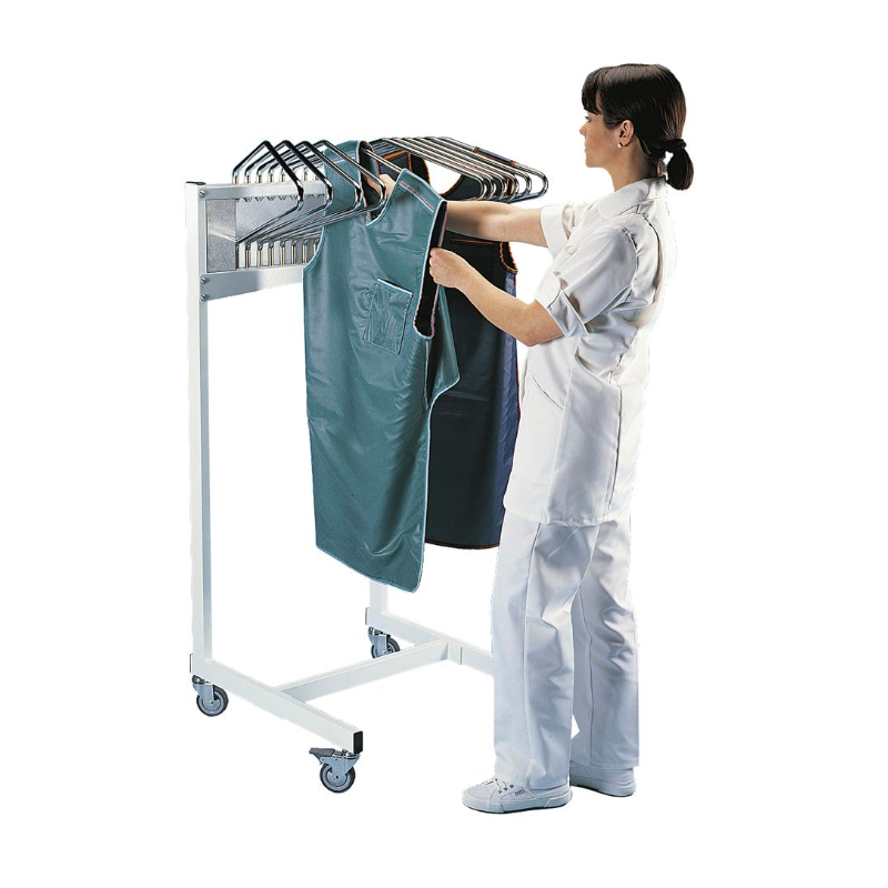Mobiele houder voor RX-kleding