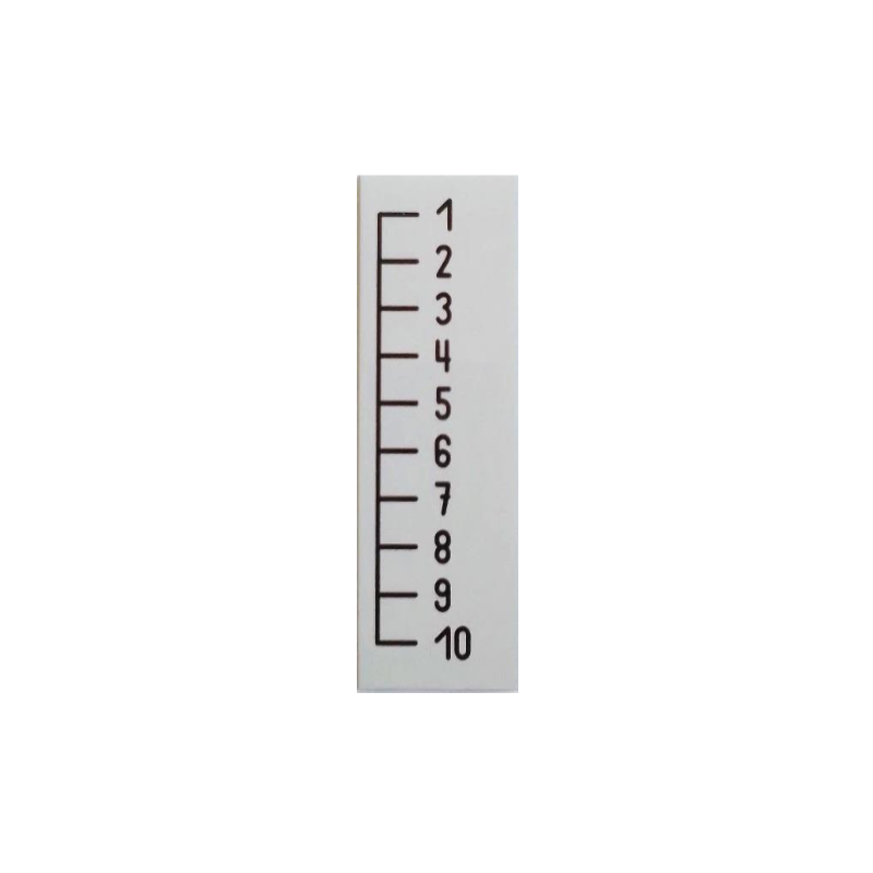 X-ray ruler 4 PVC