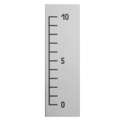 X-ray liniaal 5 PVC
