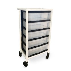 Non-magnetic trolley 5 drawers