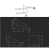 Lunettes à prisme IRM 60°/120° DeLuxe