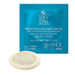 KRYSTAL COVER – Non-sterile latex endocavitary probe cover