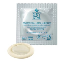 KRYSTAL COVER – Non-sterile latex endocavitary probe cover