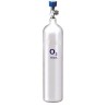 MRI oxygen cylinder without initial filling