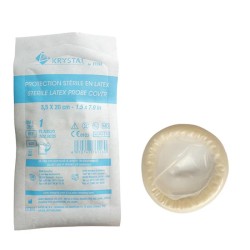 Protection stérile pour sondes endocavitaires Krystal Cover (Gyn Cover) avec emballage
