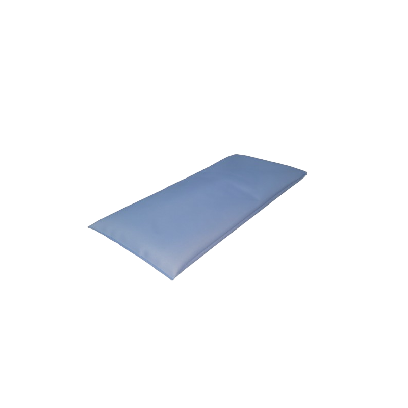 Blue hygienic patient positioning sandbag