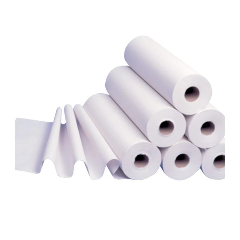 Double-layer white wadding examination table paper rolls