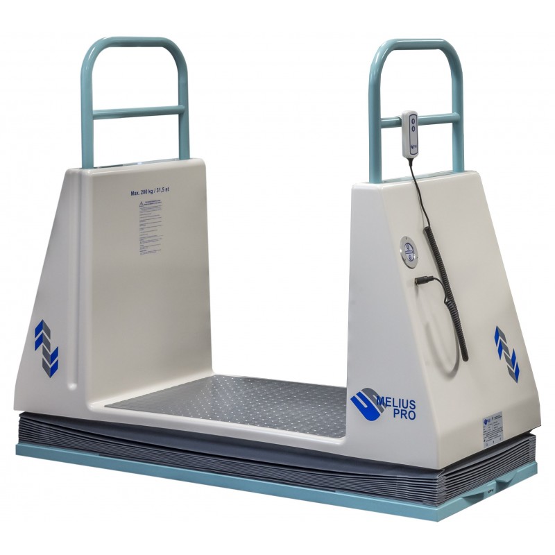 Height-adjustable electric step