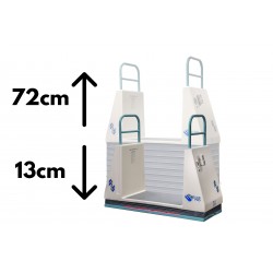 Marchepied électrique 12V, Largeur 70 Cm Pour Fourgonnette Et Camping Car Marche Dentree Dune Largeur De 70 Cm