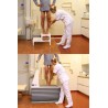 Height-adjustable electric step