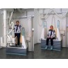 Height-adjustable electric step