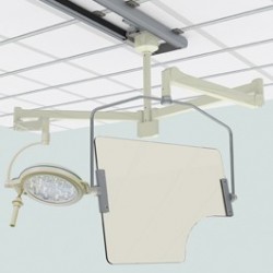 Overhead ceiling mounted shield 351