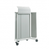 Mobile lower leaded body protection shield MAVIG WD260