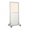 Leaded mobile radiation protection screen MAVIG WD504