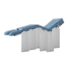 Bavolet anti-x pour table de chirurgie