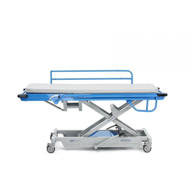In de hoogte verstelbare MRI-brancard 7T