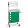 Non-magnetic anaesthesia trolley
