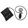Non-magnetic blood pressure monitor for MRI