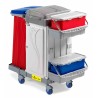 Non-magnetic maintenance cart for MRI