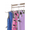 Valet leaded apron rack