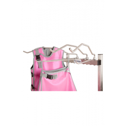 Mobile rack for 5 / 10 x-ray protection aprons