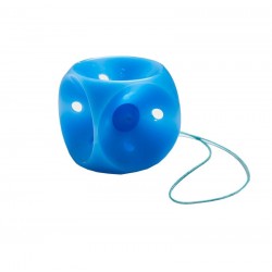 Cube pessaire perforé avec bouton Dr. Arabin et cordon de retrait